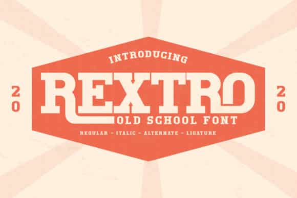 Rextro Font