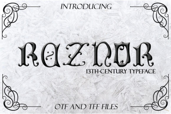 Reznor Font