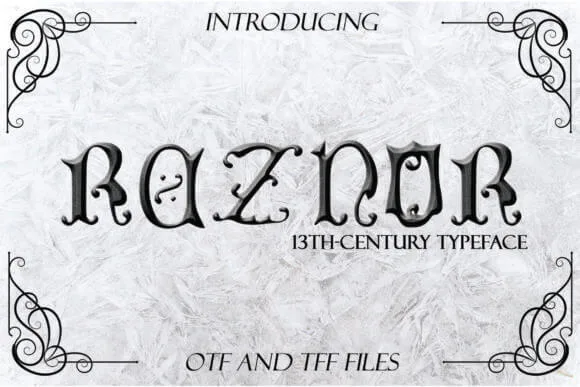 Reznor Font