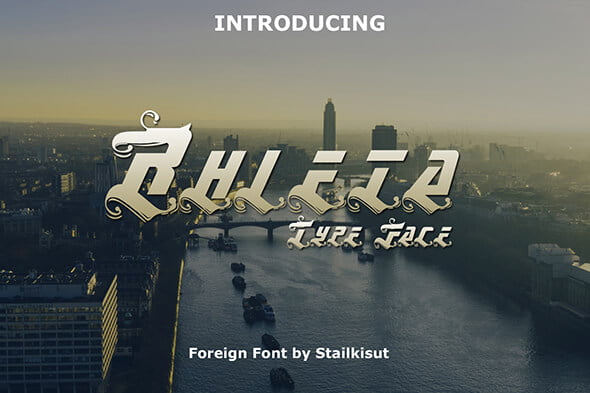 Rhieta Font