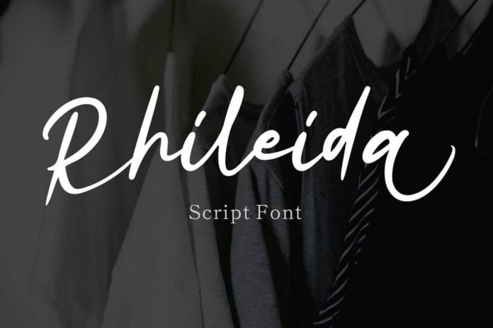 Rhileida - Script Font