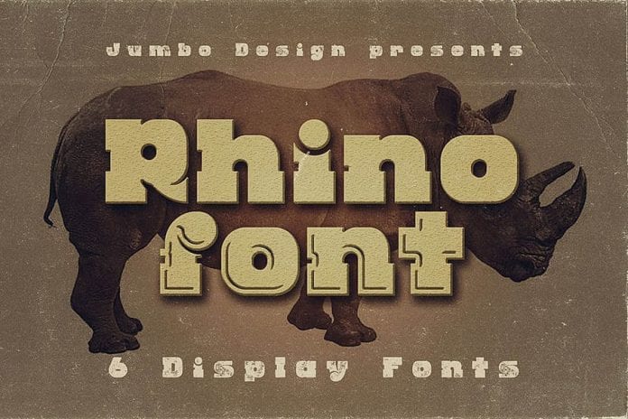 Rhino Display Font
