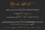Rhode White Font