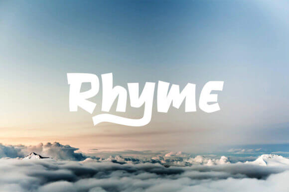 Rhyme Font
