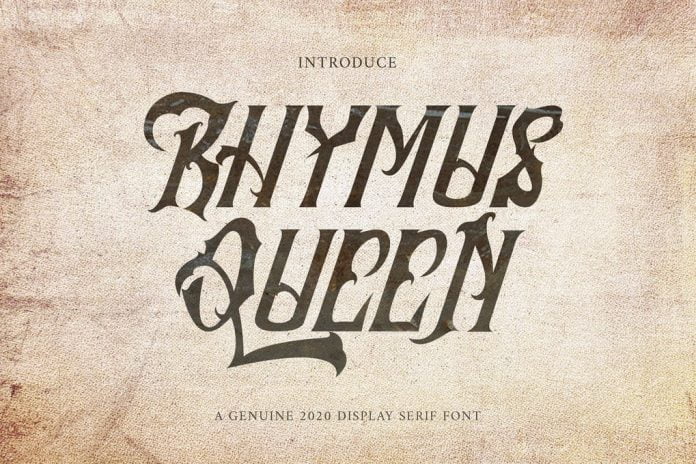 Rhymus Queen - Gothic Blackletter
