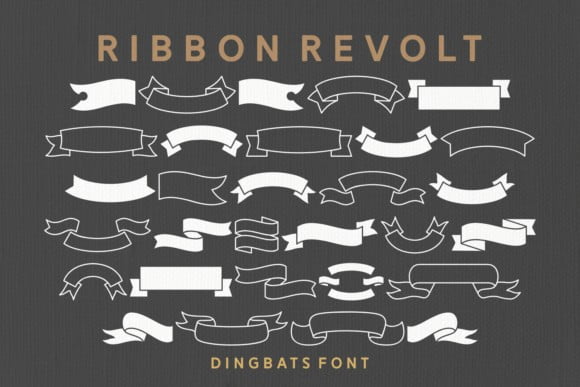 Ribbon Revolt Font