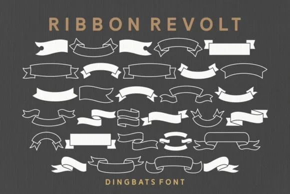 Ribbon Revolt Font
