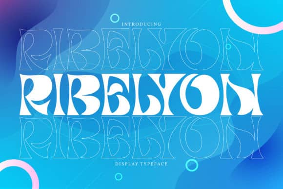 Ribelyon Display Typeface Font