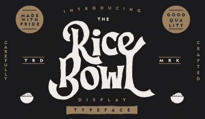 Ricebowl Typeface