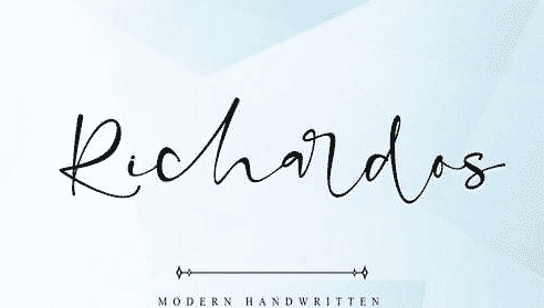 Richardos Font