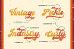Richer - Vintage Bold Script Font
