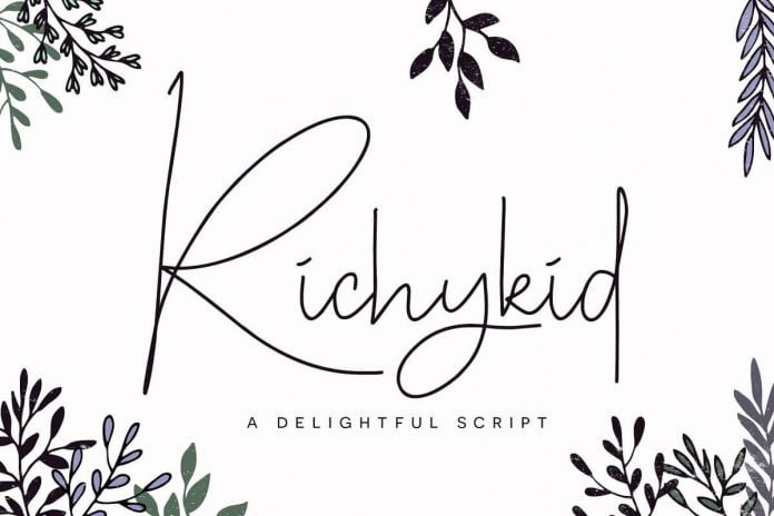 Richykid Font