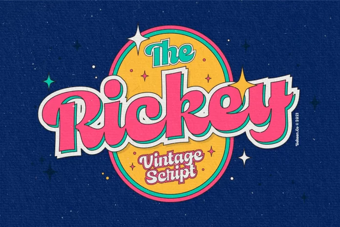 Rickey- Groovy Script Font