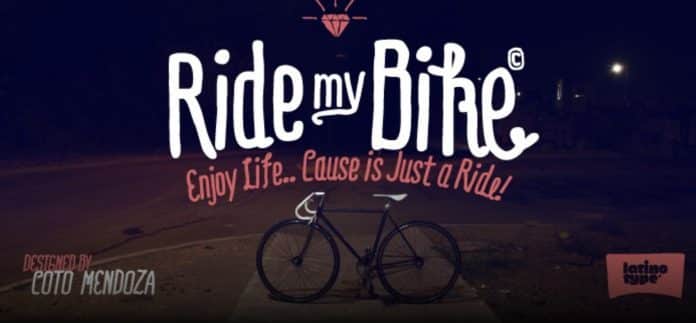 Ride my Bike - Guisela Mendoza - Latinotype Font
