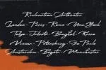 Ridenation - Handwritten Font