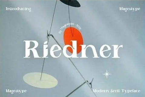 Riedner Font