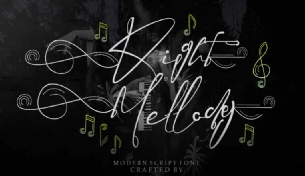 Right Mellody Script Font