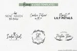 River Jade signature font