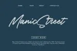River Rocks Font
