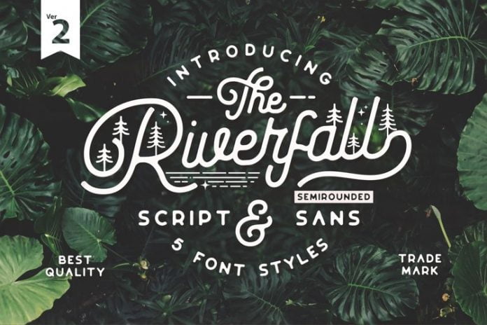 Riverfall Semi Rounded Font Family