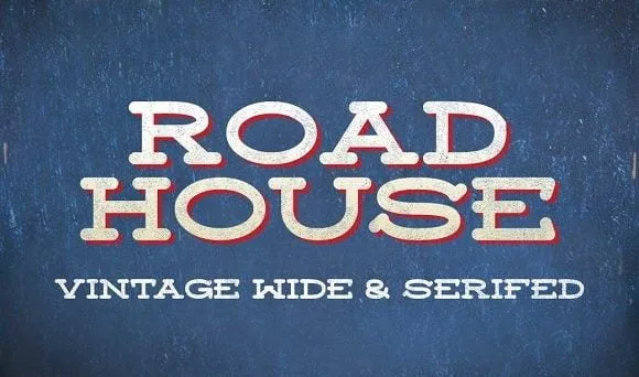 Roadhouse Font