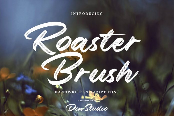 Roaster Brush-Elegant Handwritten Font