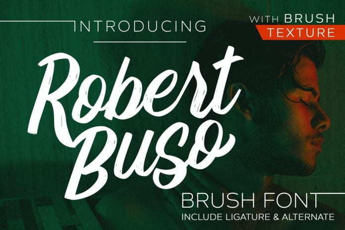 Robert Buso - Brush Font