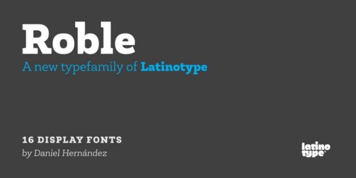 Roble Font Family