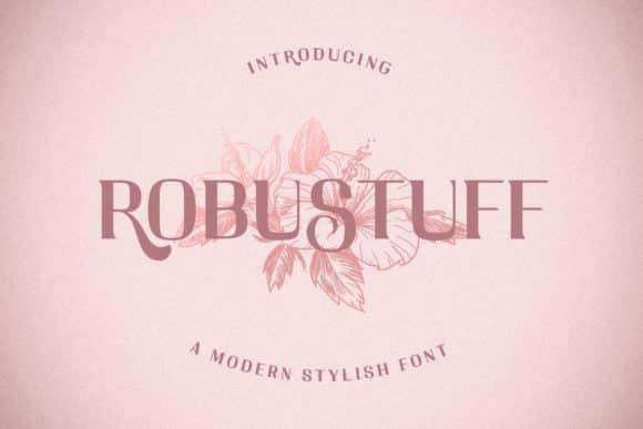 Robustuff Font
