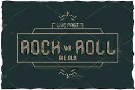 Rock And Roll Label Typeface