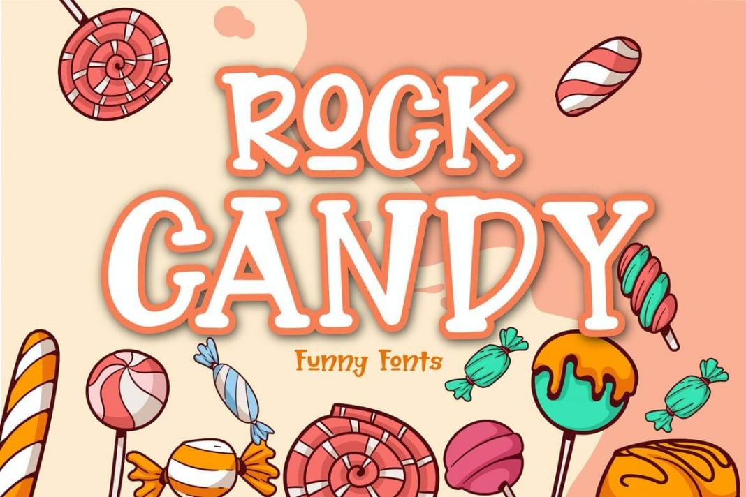 Rock Candy - Funny Font