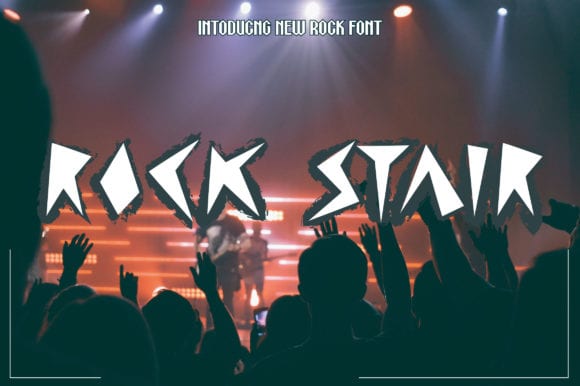 Rock Stair Font