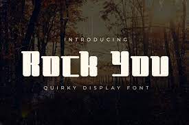 Rock You Font