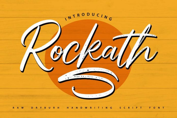 Rockaths Handwriting Script Font