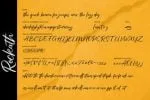 Rockaths Handwriting Script Font