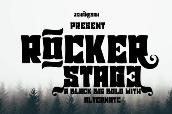 Rocker Stage Font