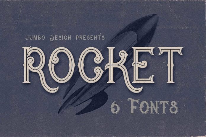 Rocket Vintage Style Font