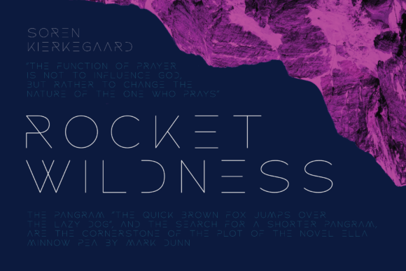 Rocket Wildness Font
