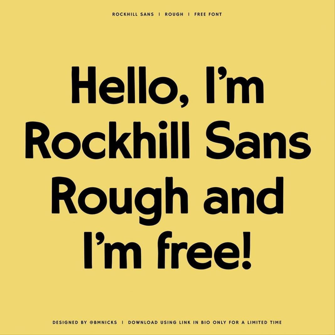 Rockhill Sans Rough Font