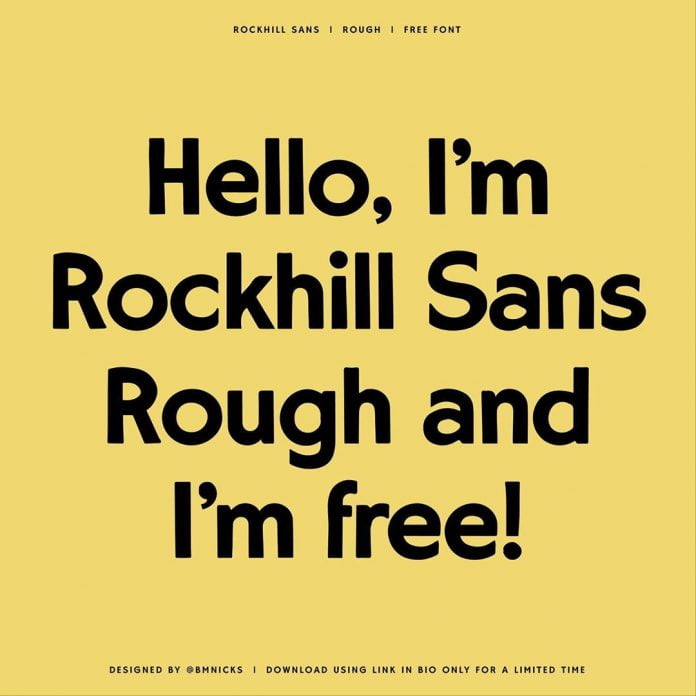 Rockhill Sans Rough Font
