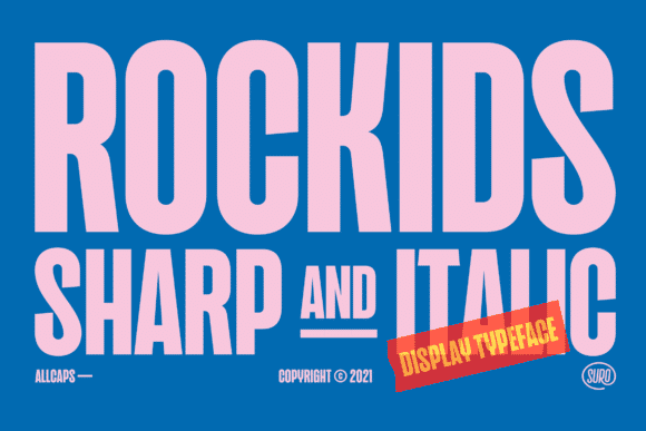 Rockids Sharp Font