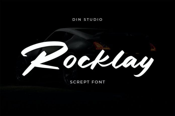 Rocklay Script Font