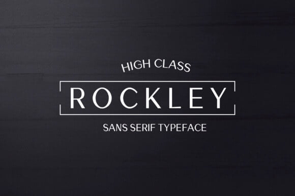 Rockley Family Font