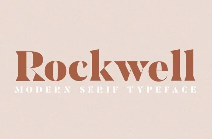 Rockwell Font