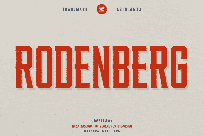 Rodenberg Font