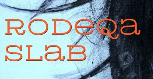 Rodeqa Slab Font