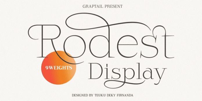 Rodest - Font Family