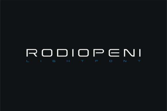 Rodiopeni Font