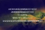 Rodless Font