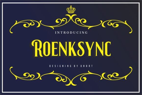 Roenksync Font